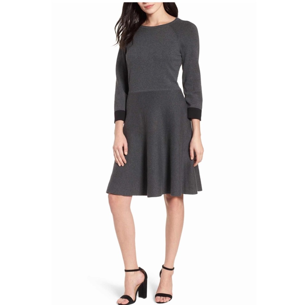 Vince Camuto Flat/ Flare Sweater Dress